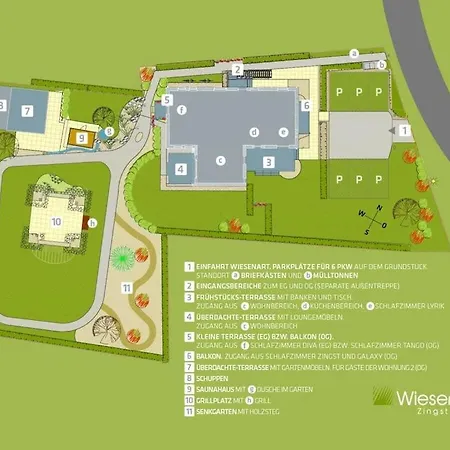 Hébergement de vacances Wiesenart - Upper Floor